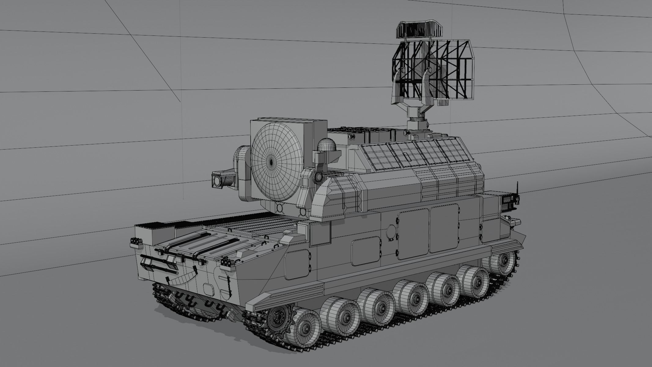 Tor-M1 9K330 SA-15 Gauntlet 3D model_6