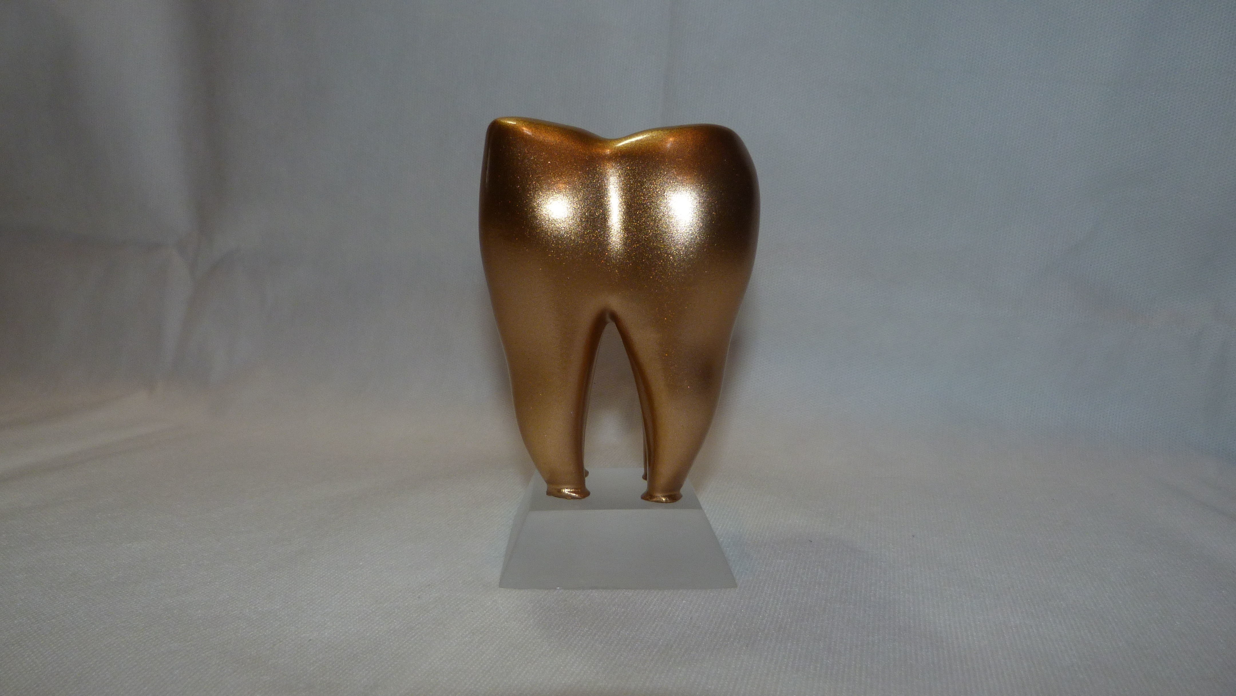 Tooth 3D model figurines 3D print model_3