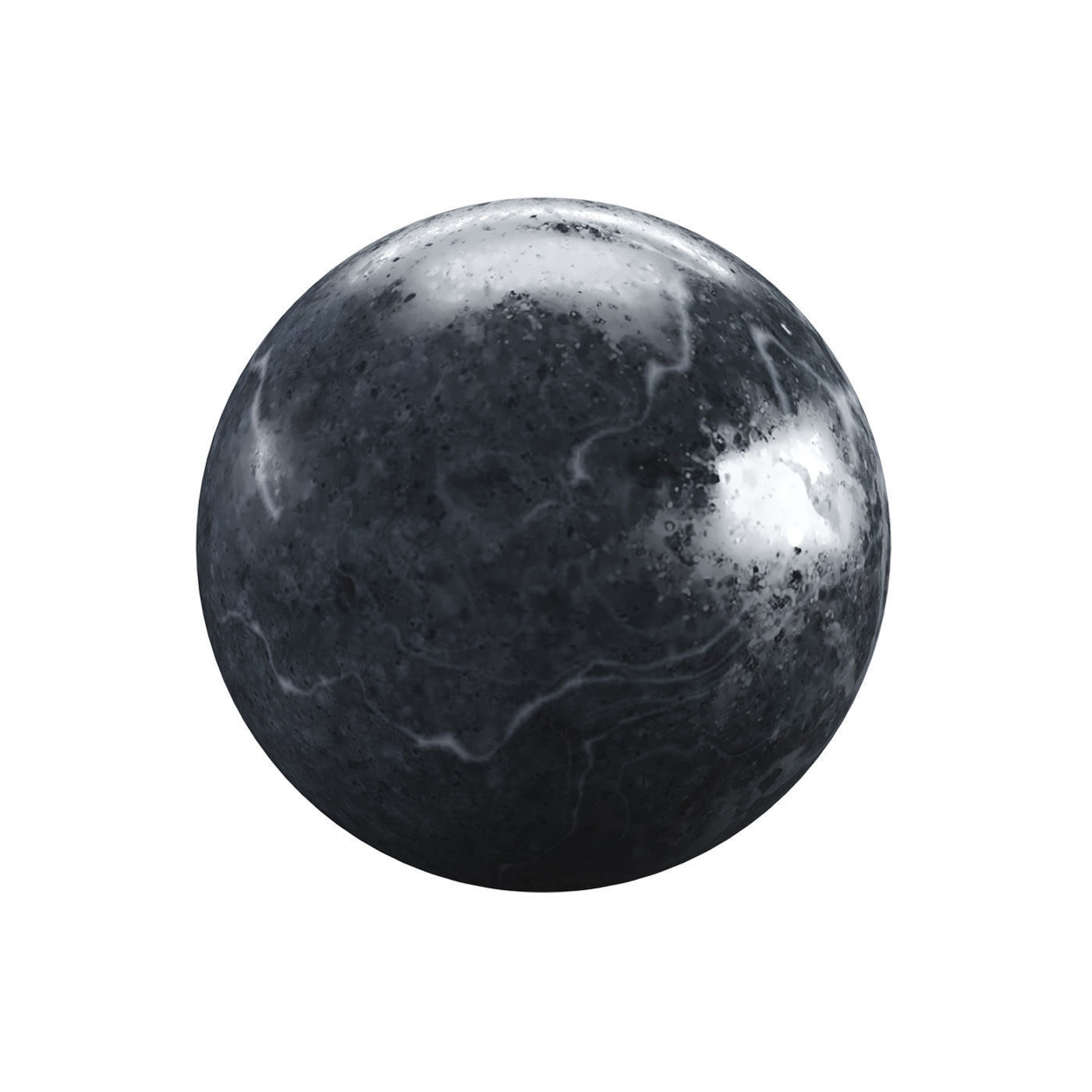 Black Nero Marquina Marble Texture PBR Vray Corona 400 x 400 cm Texture_4