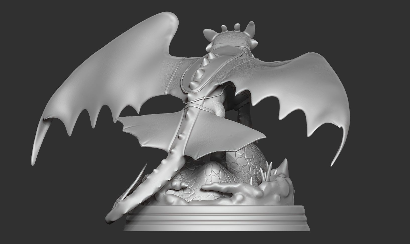 Toothless  Fanart 3D print model_18