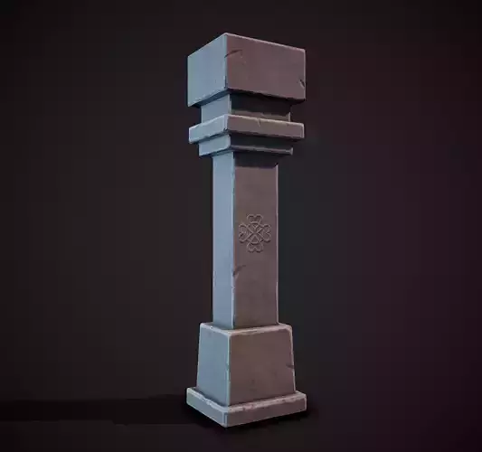 Stylized Pillar - Tutorial Included 