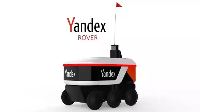 Delivery Robot 3D model