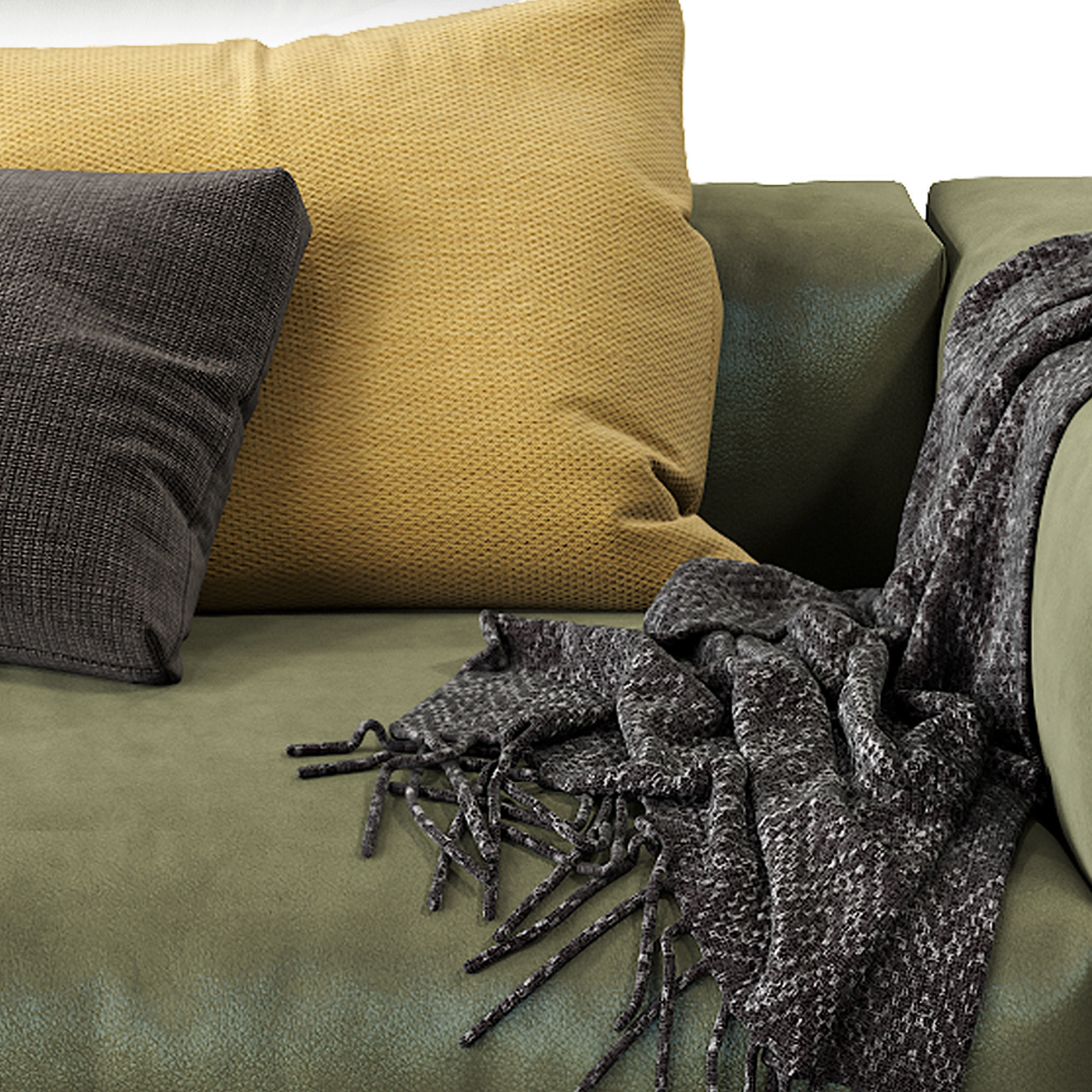 Flexform Sofa Lario 3D model_7