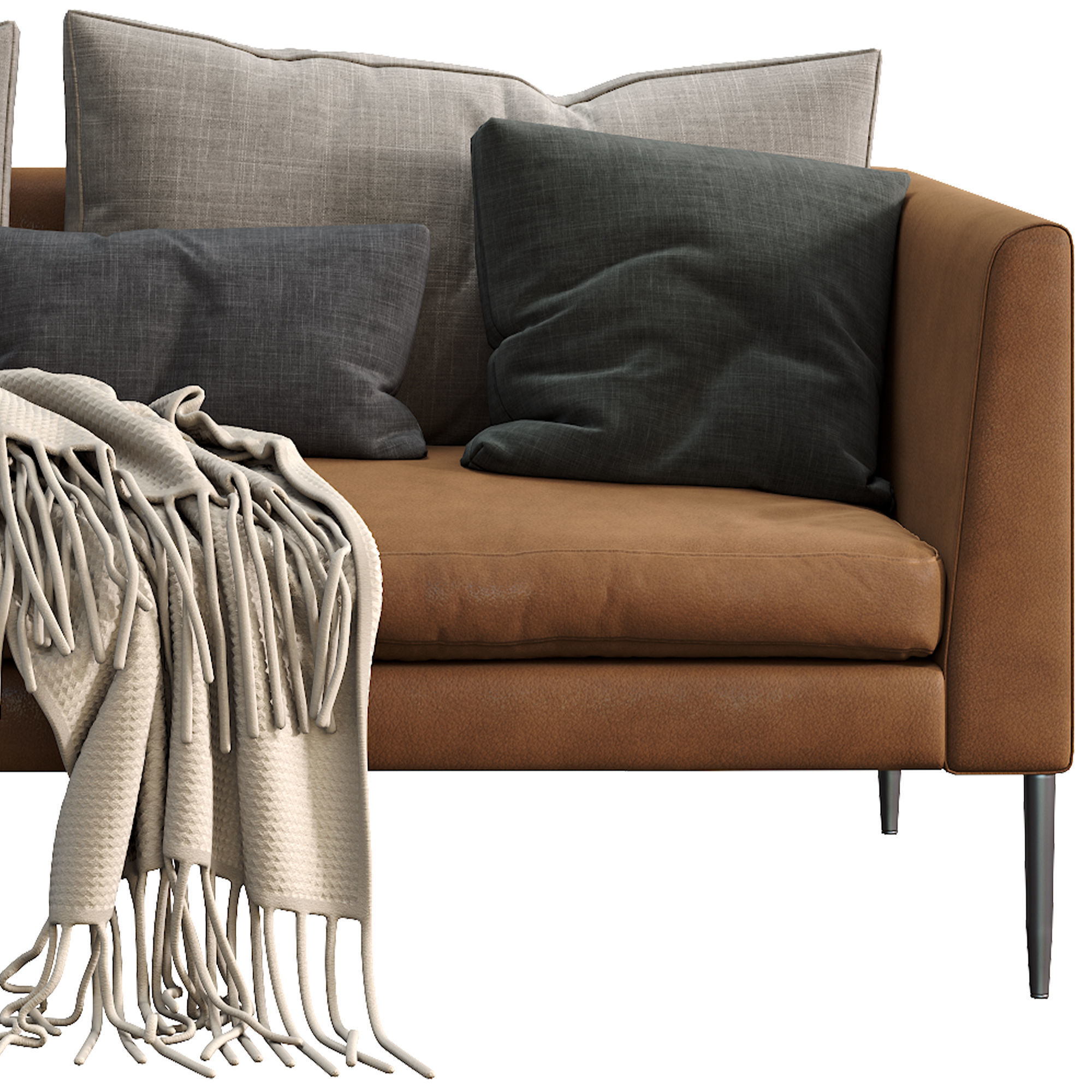 Cor Sofa Pilotis 3D model_1