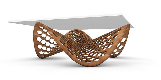 vornoi center table 3D model