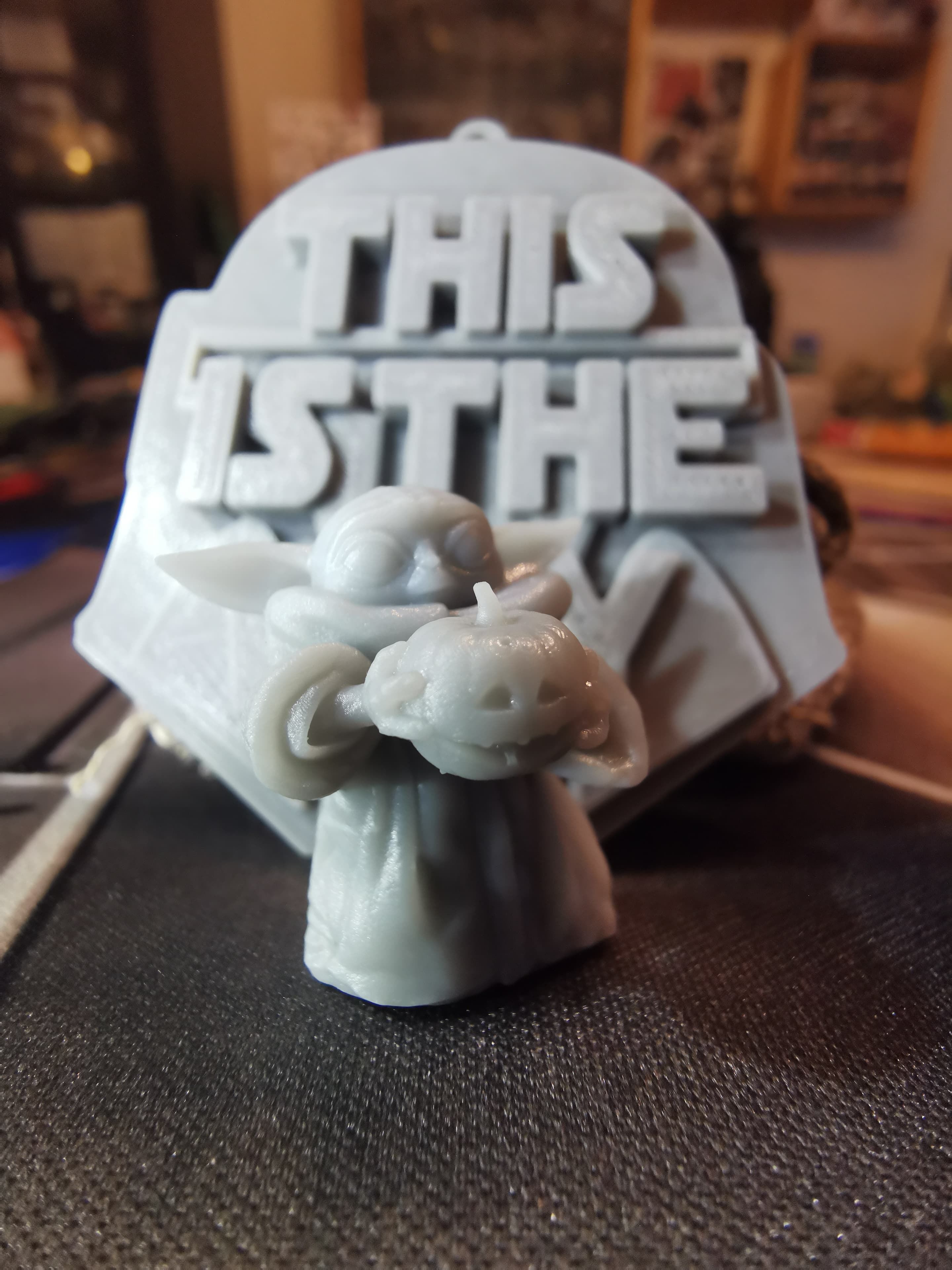 Baby Yoda - Halloween Edition 3D print model_4