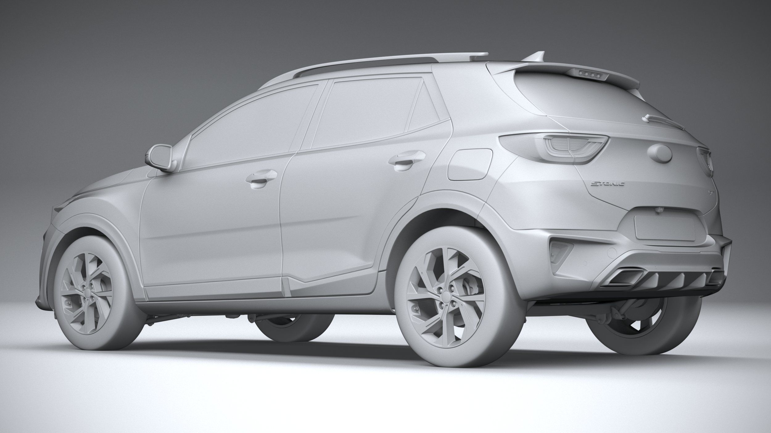 Kia Stonic GT-Line 2021 3D model_21