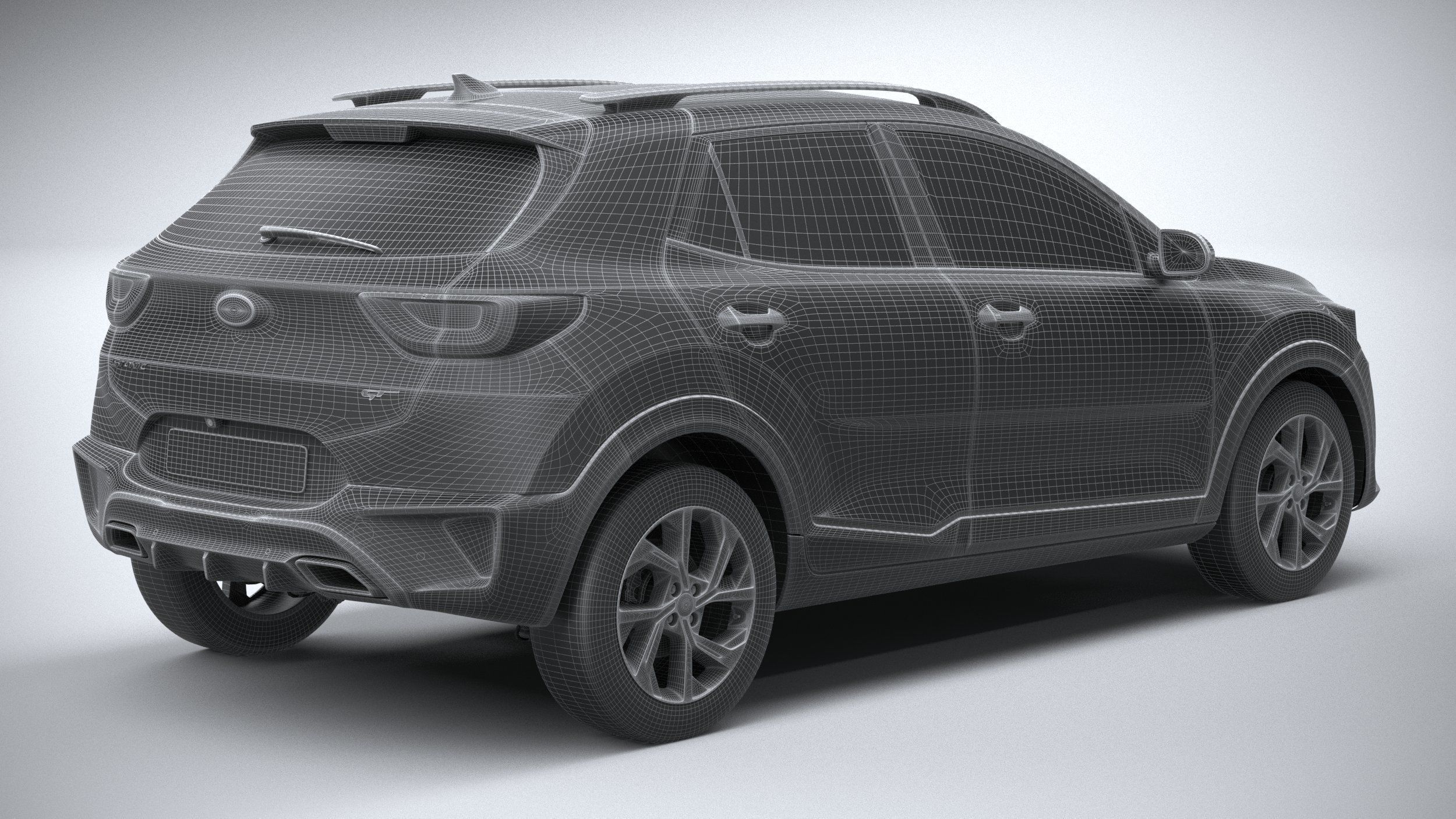 Kia Stonic GT-Line 2021 3D model_27