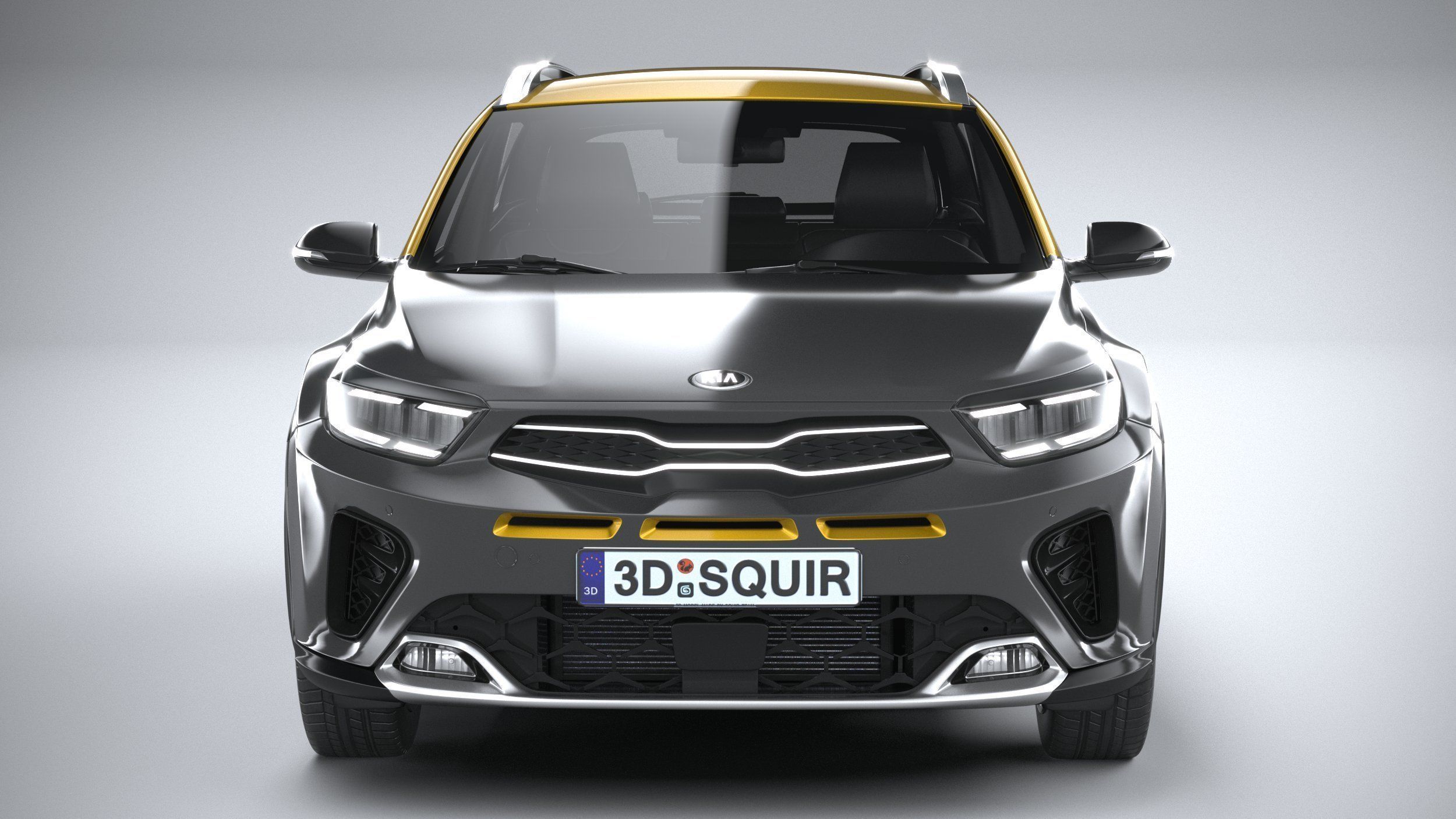 Kia Stonic GT-Line 2021 3D model_13