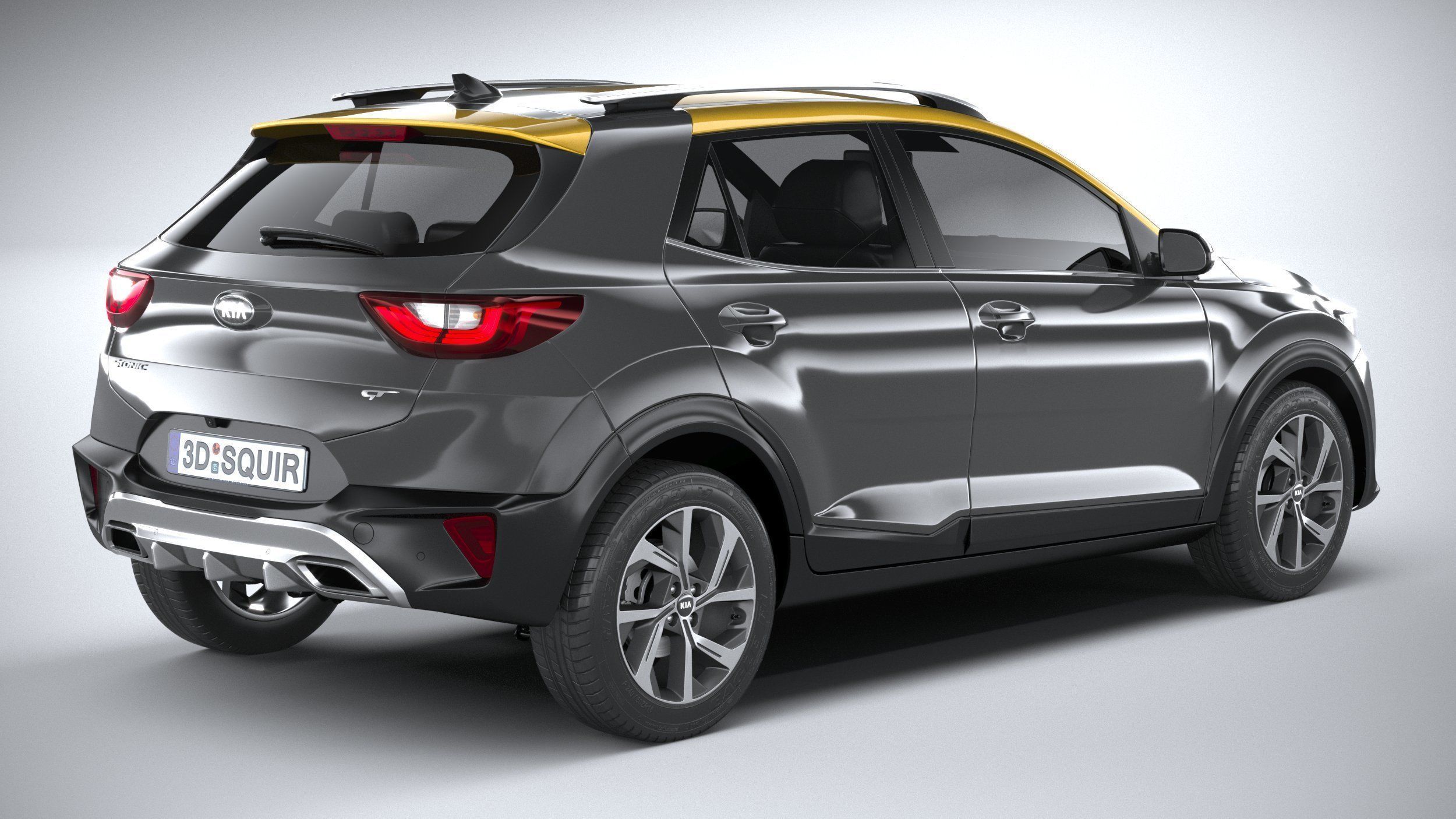 Kia Stonic GT-Line 2021 3D model_17