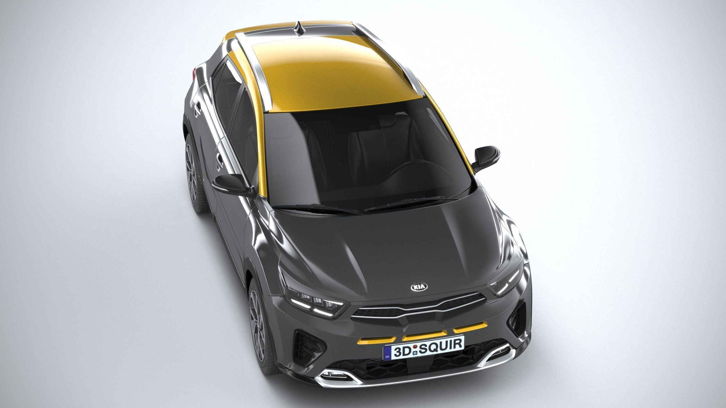 Kia Stonic GT-Line 2021 3D model_12