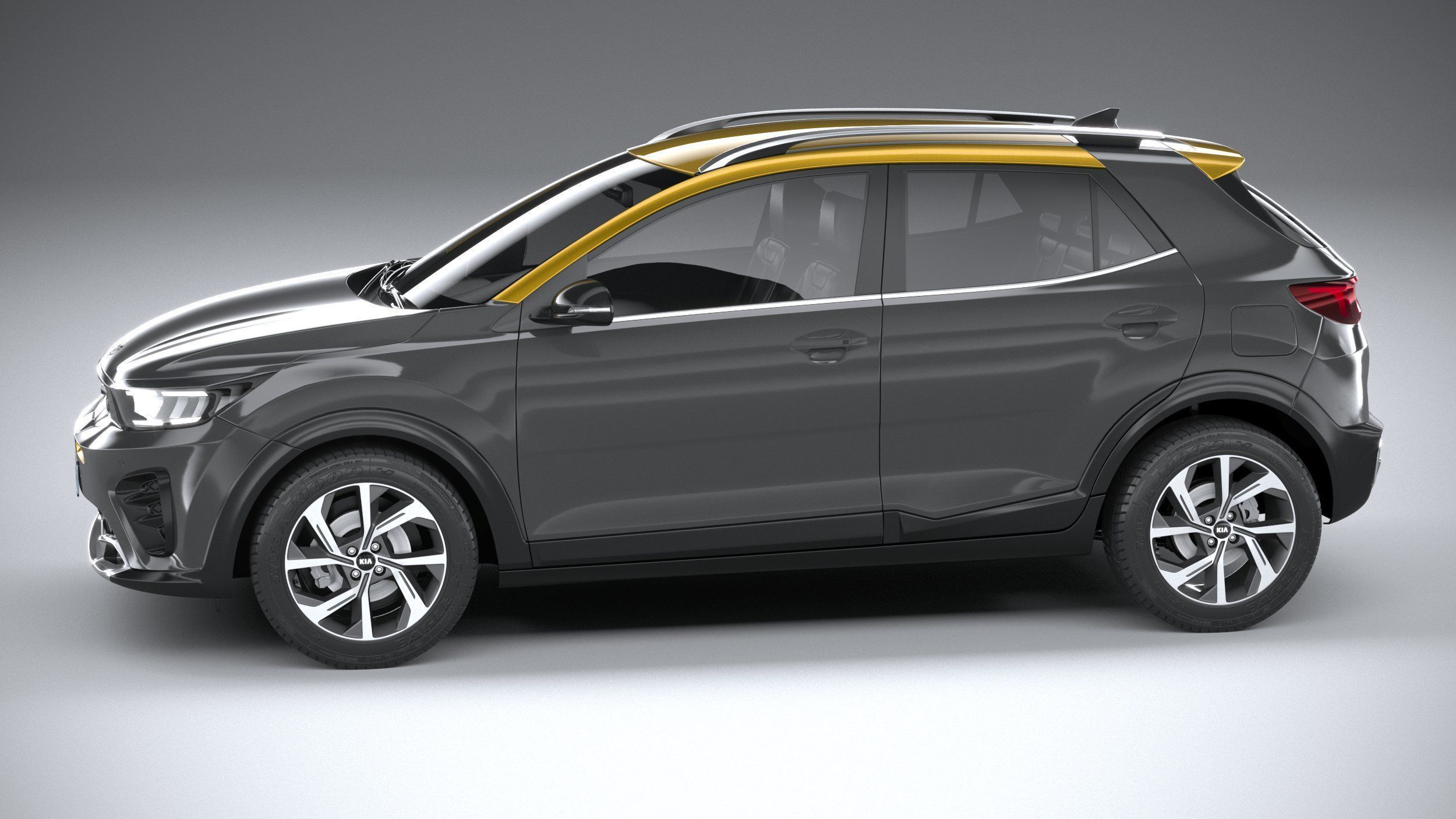 Kia Stonic GT-Line 2021 3D model_8