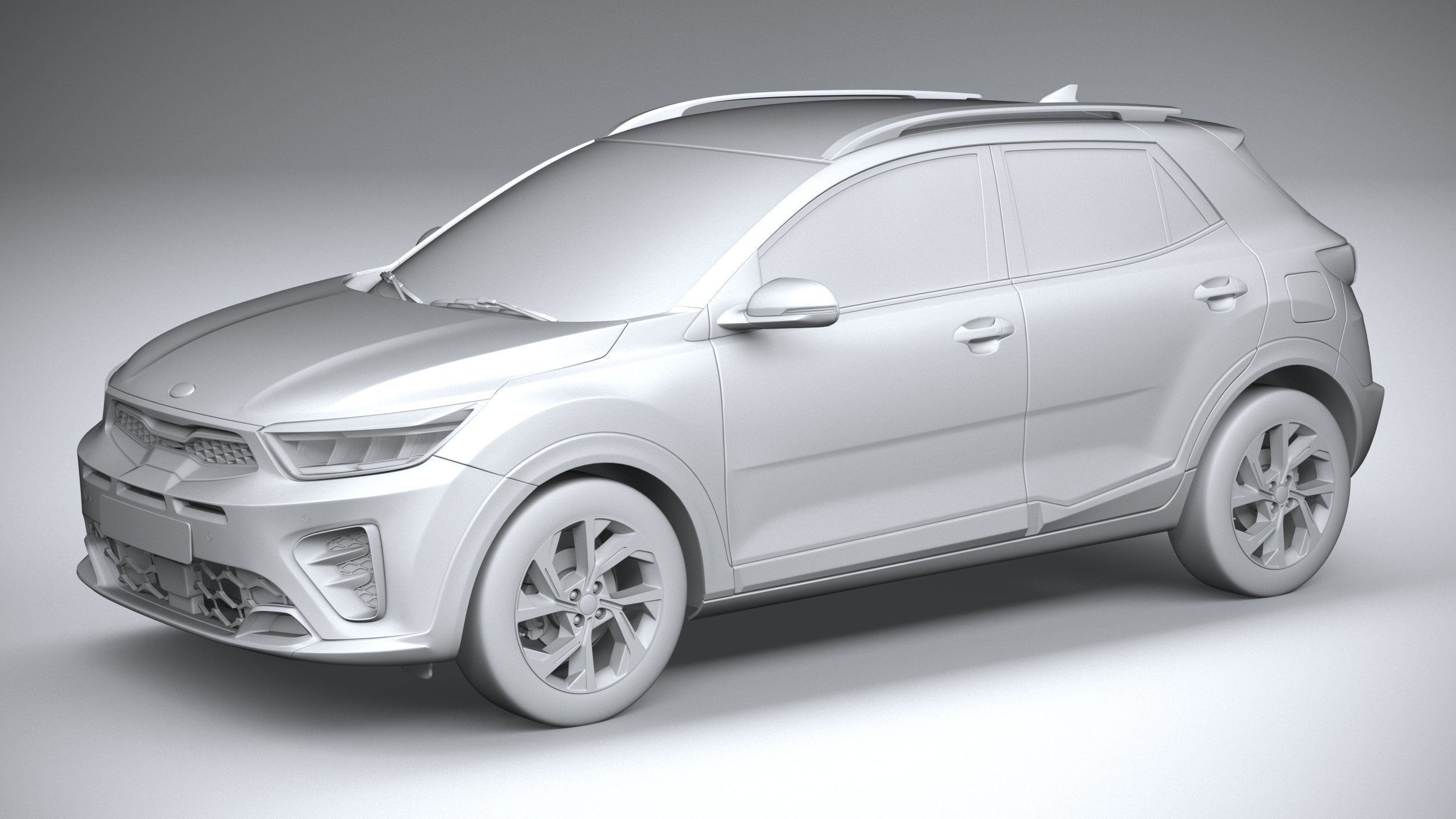 Kia Stonic GT-Line 2021 3D model_19