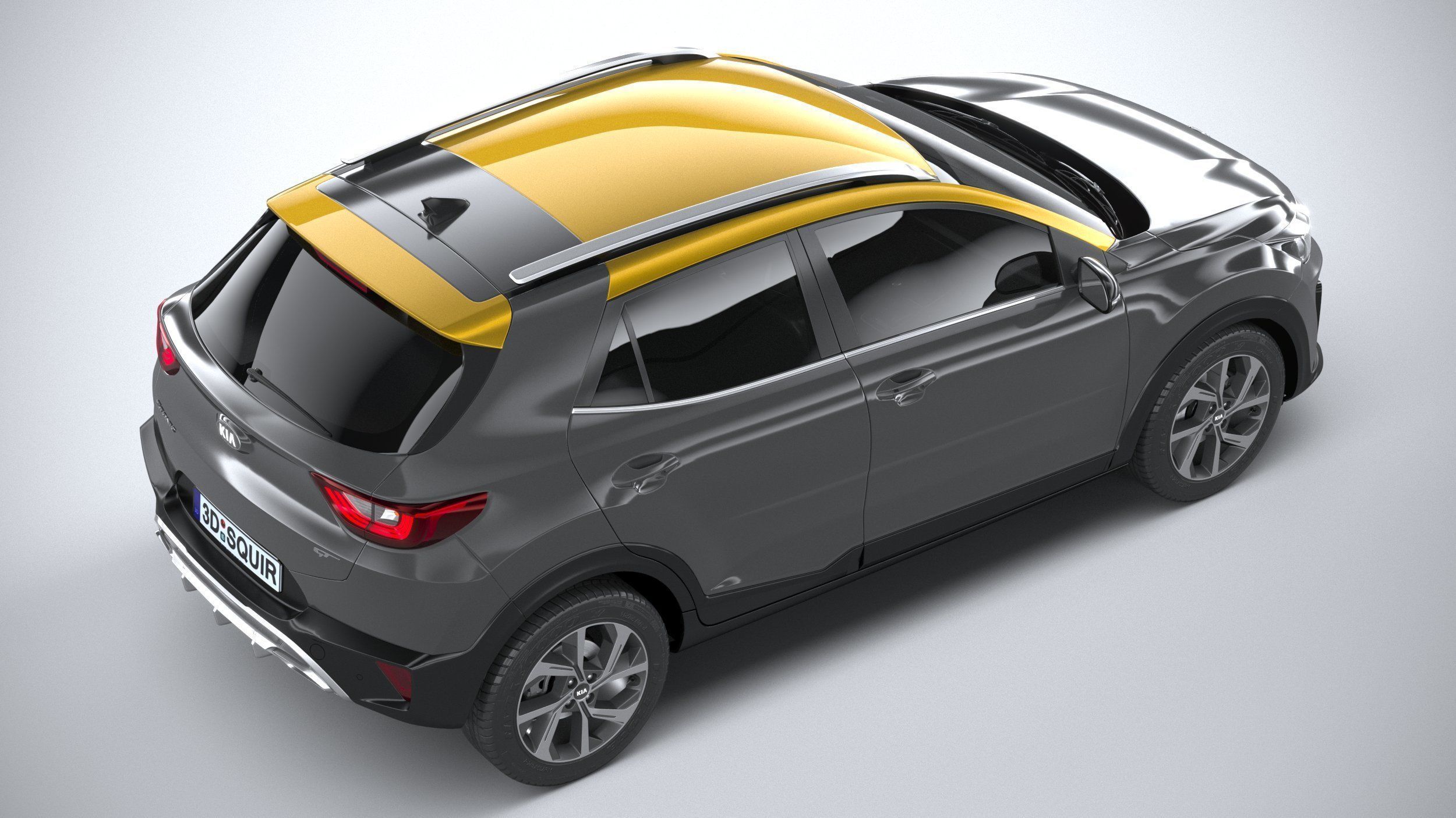 Kia Stonic GT-Line 2021 3D model_10