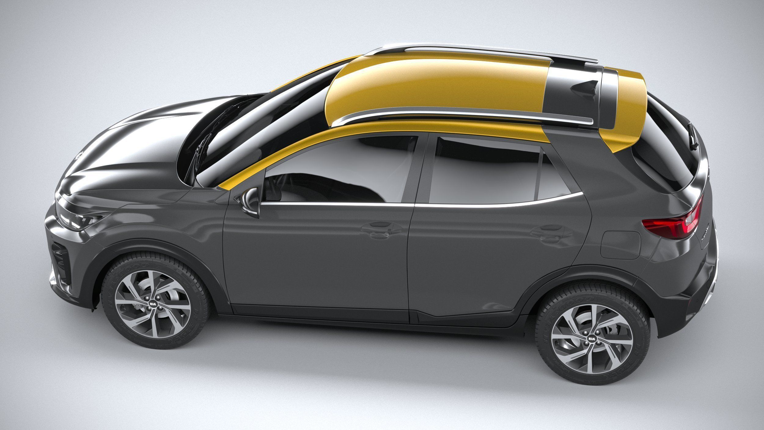 Kia Stonic GT-Line 2021 3D model_9