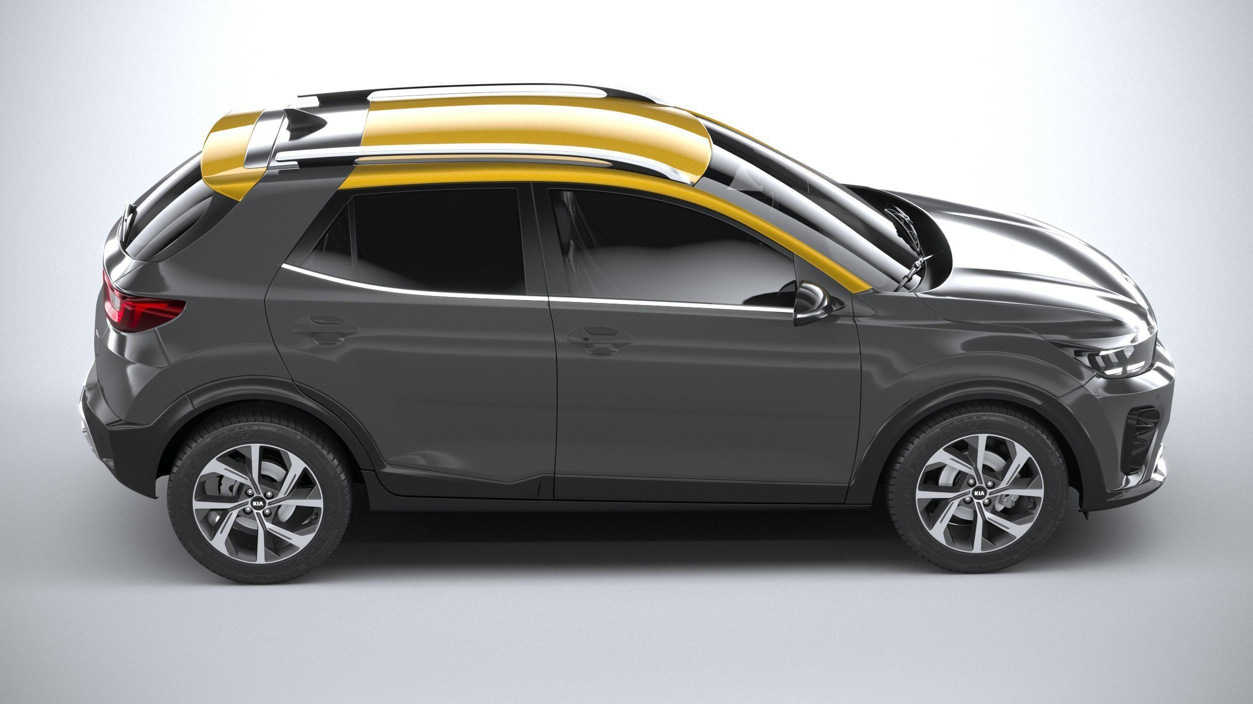 Kia Stonic GT-Line 2021 3D model_11