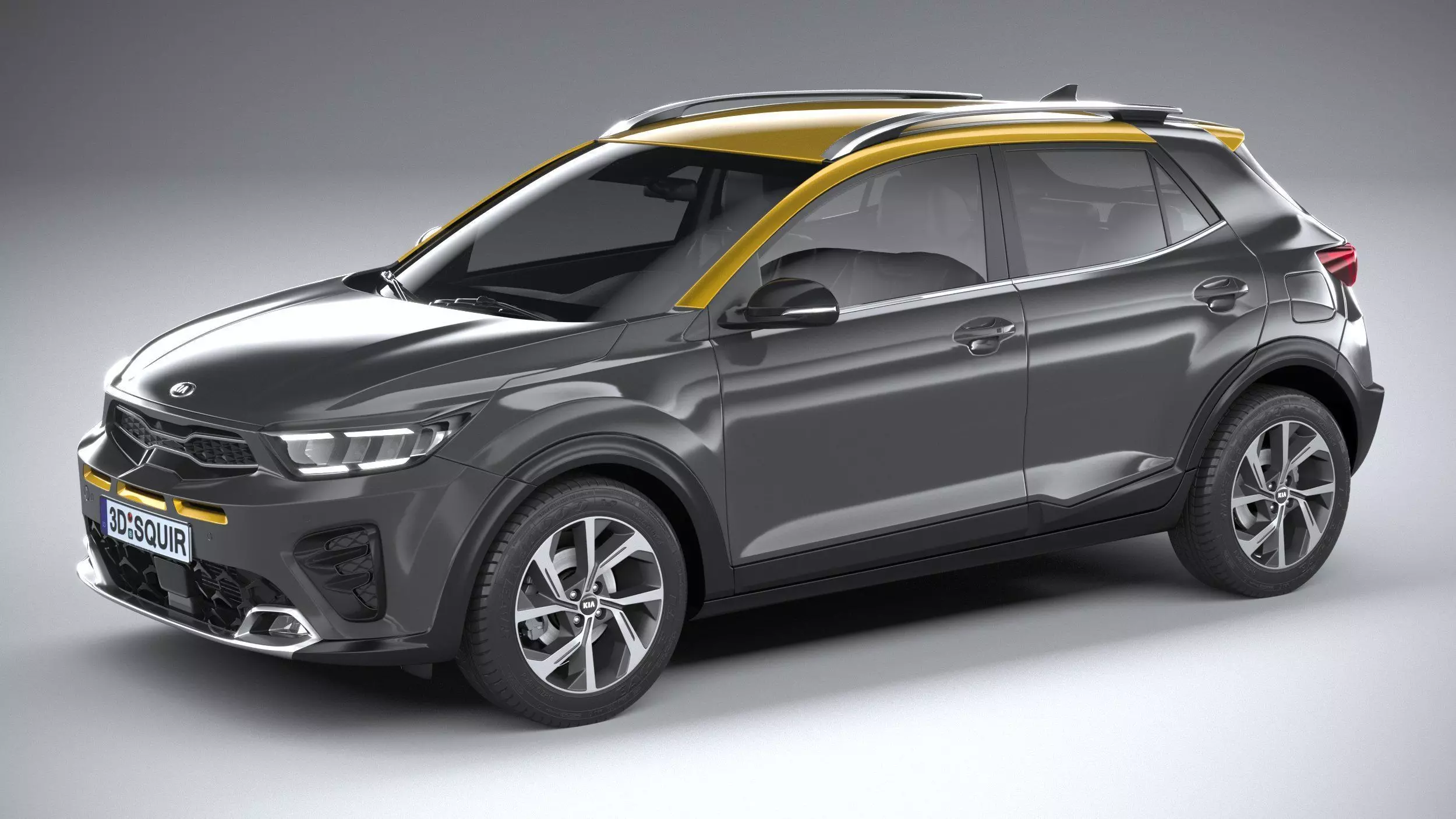 Kia Stonic GT-Line 2021 3D model_0