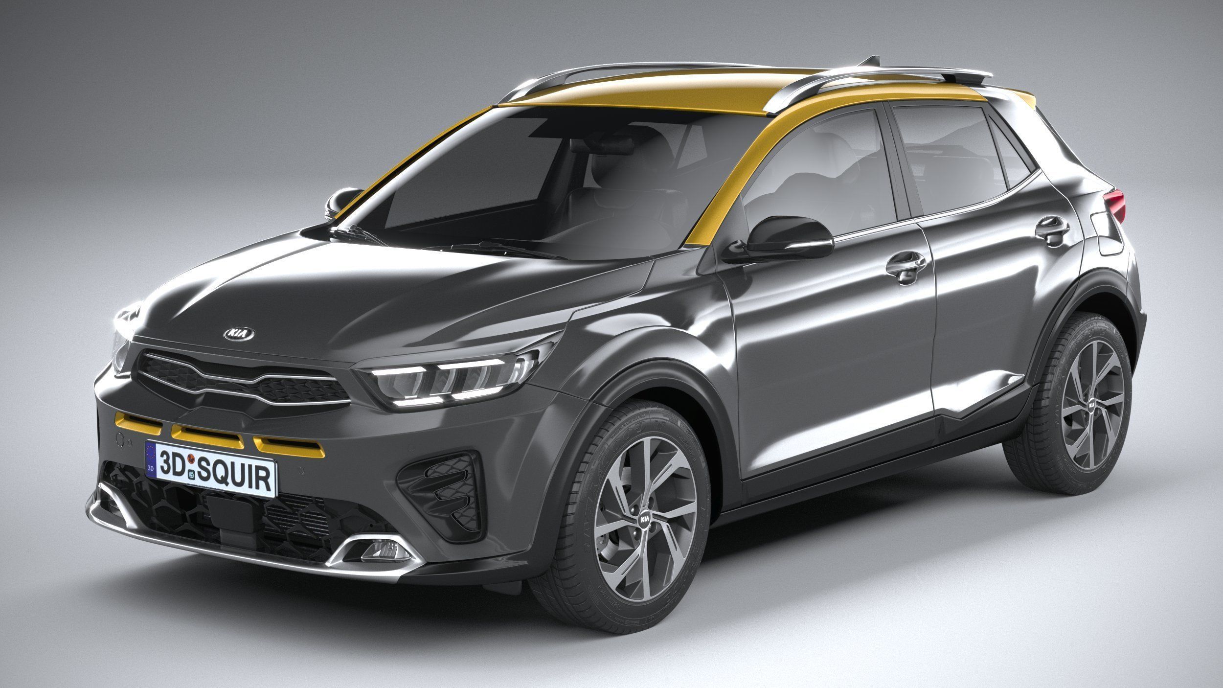 Kia Stonic GT-Line 2021 3D model_1