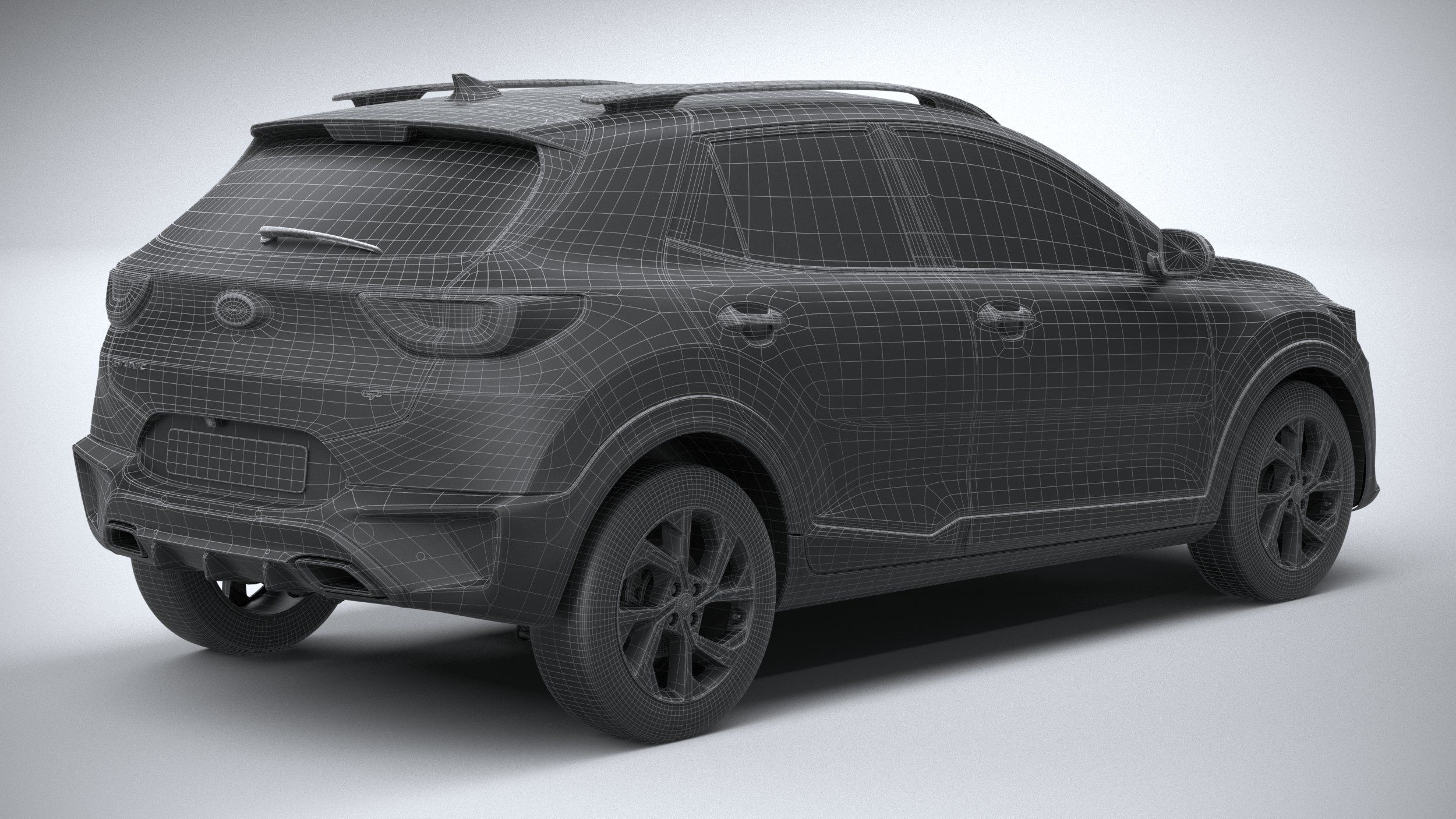 Kia Stonic GT-Line 2021 3D model_29