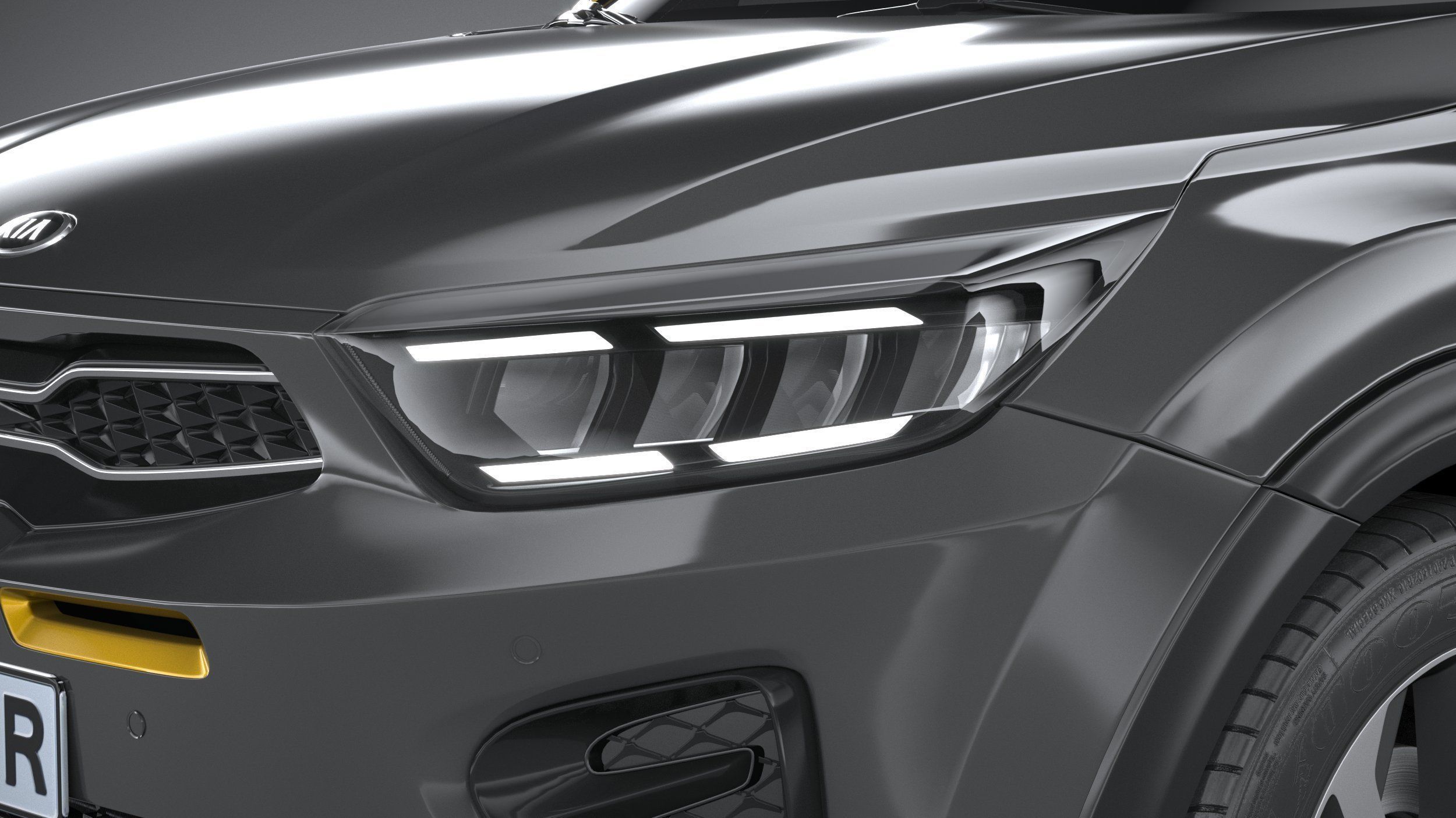 Kia Stonic GT-Line 2021 3D model_14