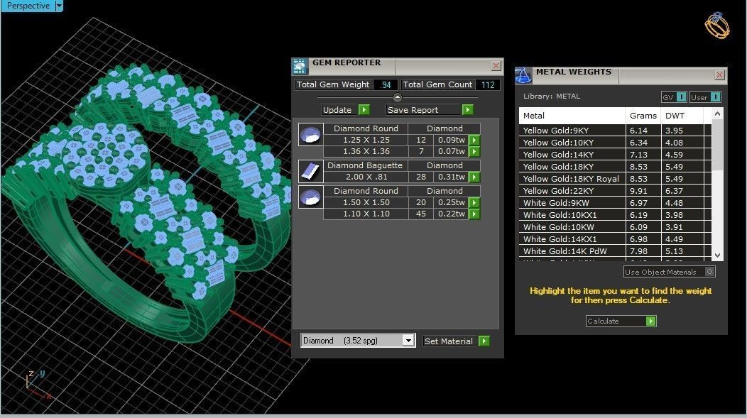 Ring 35 3D print model_3