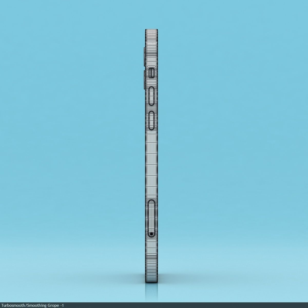 Apple iPhone 12  BLACK Low-poly 3D model_32