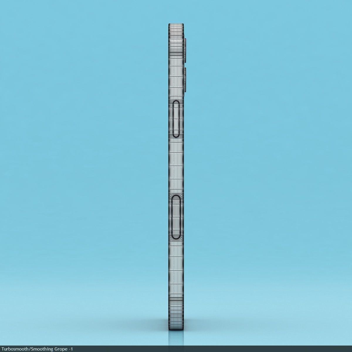 Apple iPhone 12  BLACK Low-poly 3D model_30