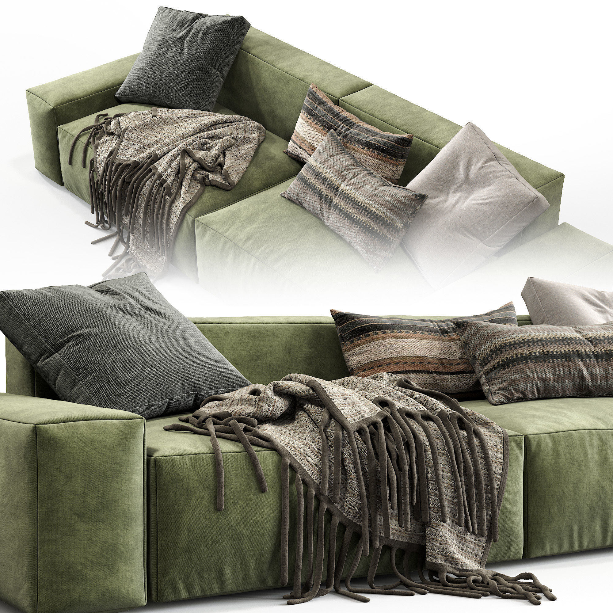 Jesse sofa Daniel composition 2 3D model_2