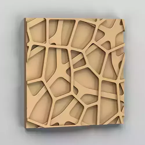 Wall panel 023 3D model