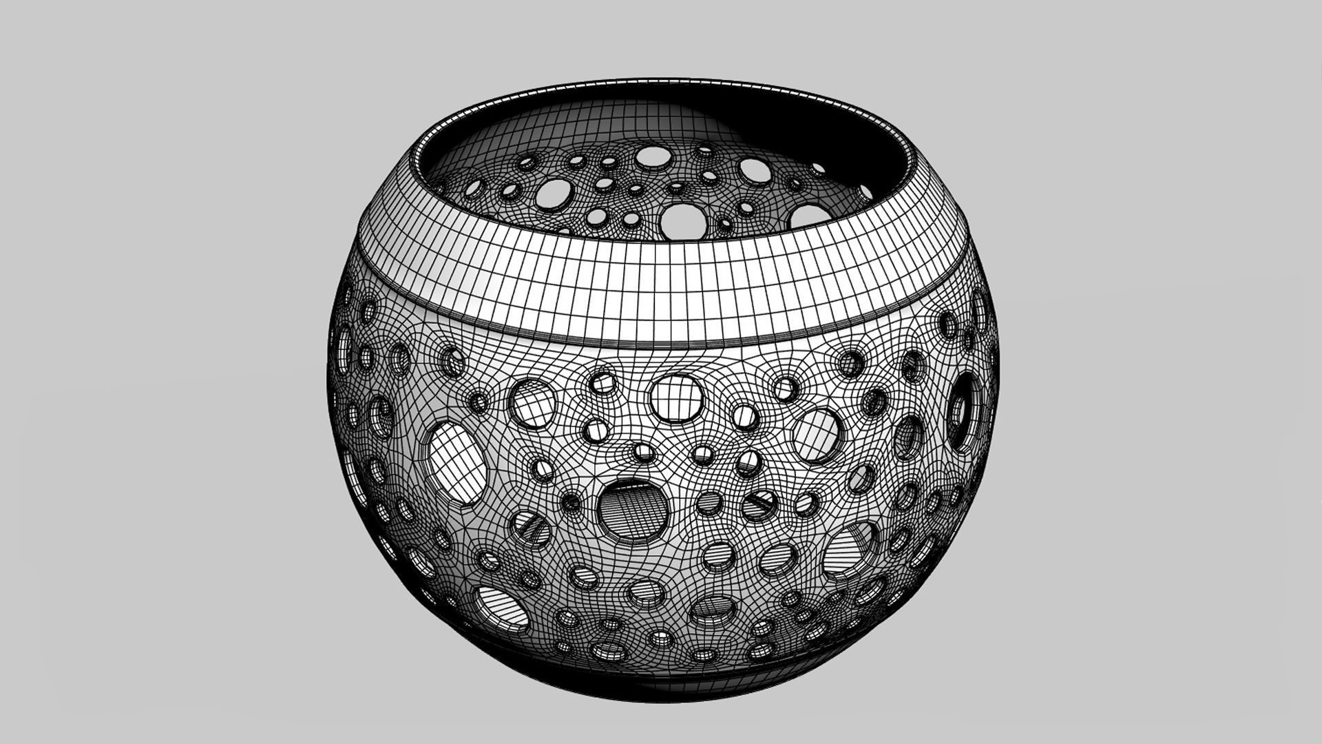 Decorative Vase 3D model_6