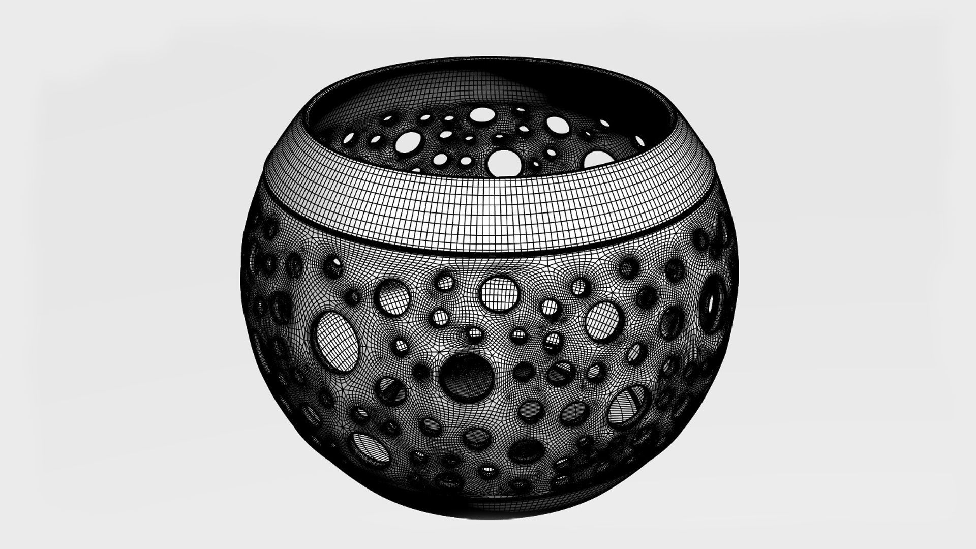 Decorative Vase 3D model_7