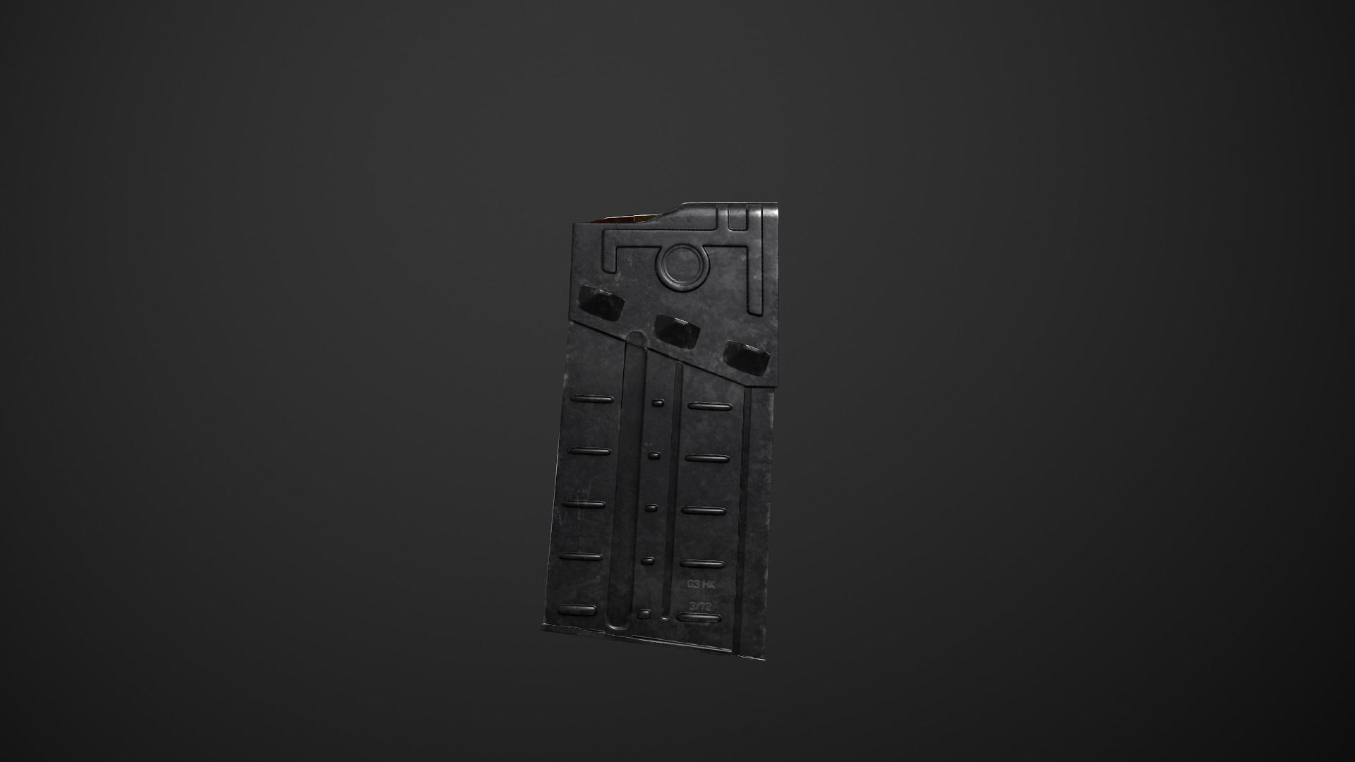 Heckler- Koch G3 Low-poly 3D model_19