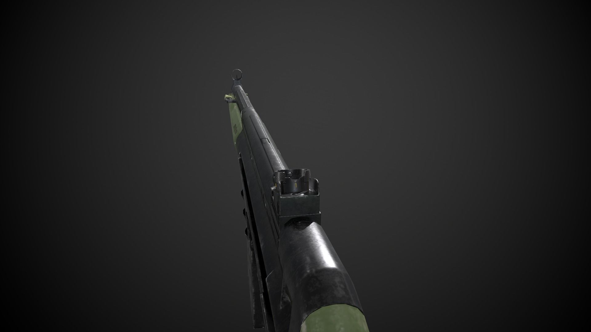 Heckler- Koch G3 Low-poly 3D model_12