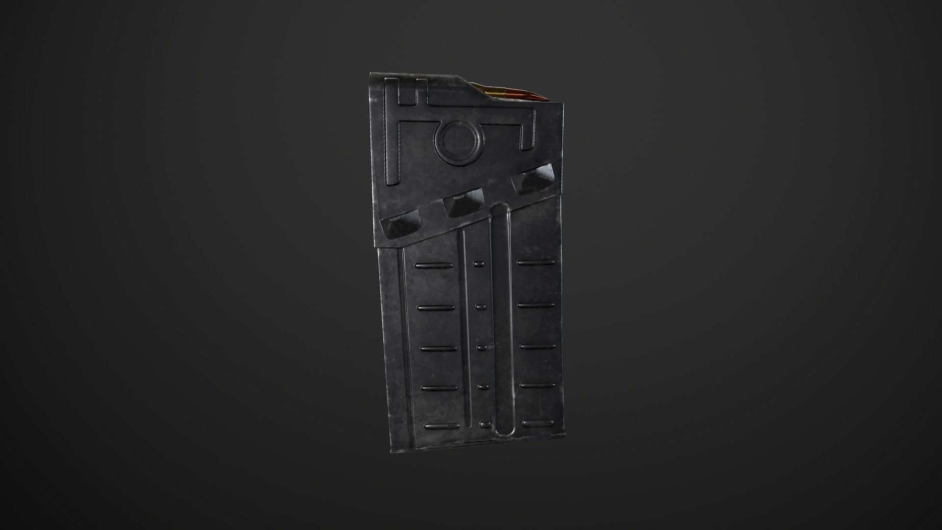 Heckler- Koch G3 Low-poly 3D model_20