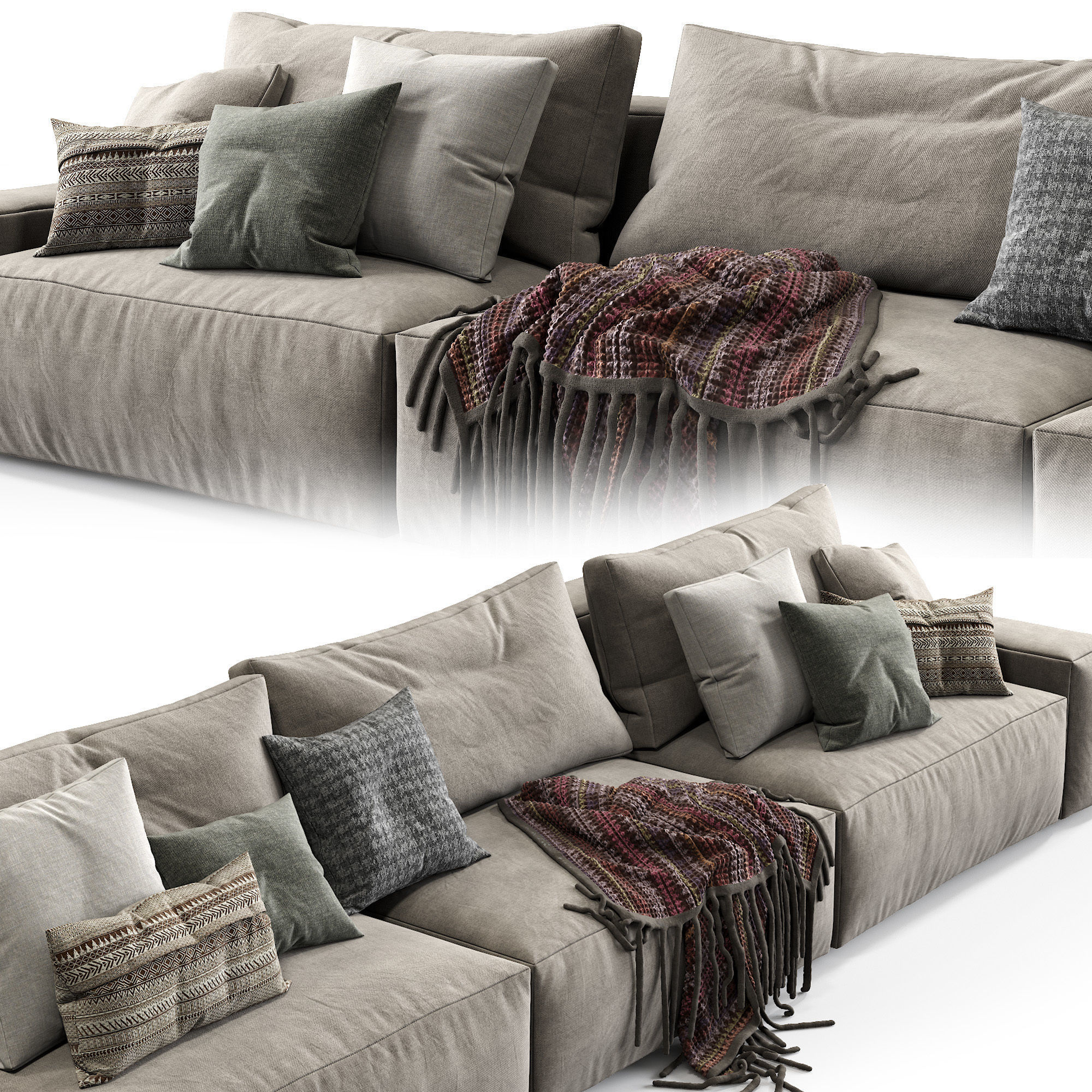 Jesse sofa Daniel composition 3 3D model_1