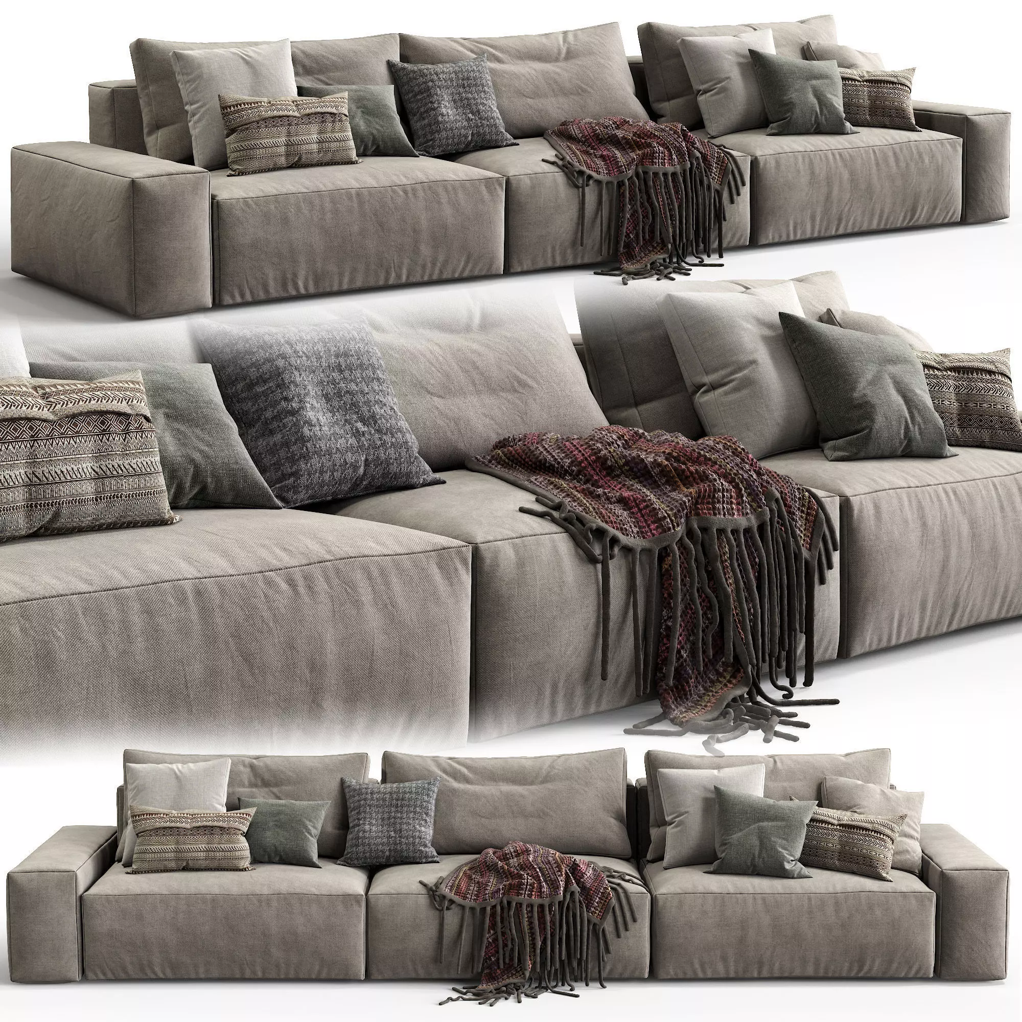 Jesse sofa Daniel composition 3 3D model_0