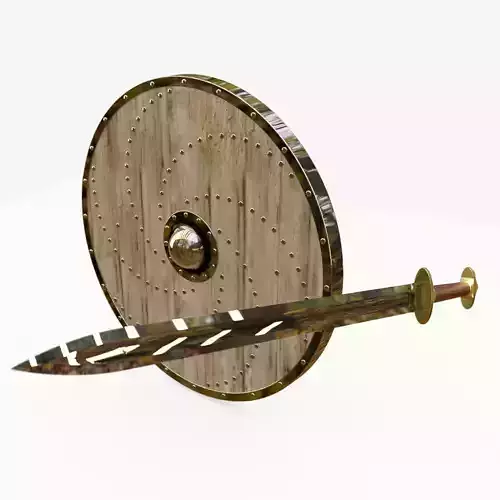 Viking Sword and Shield - Dungeon Collection