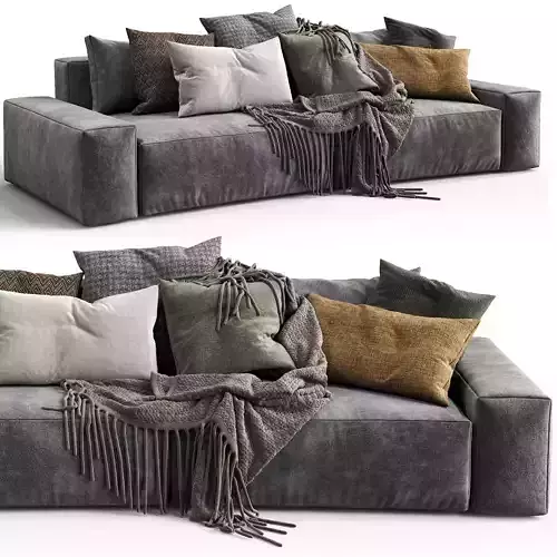 Jesse sofa Daniel composition 10 3D model