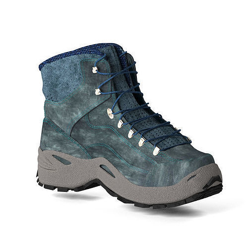 Shoe Lowa Low-poly 3D model