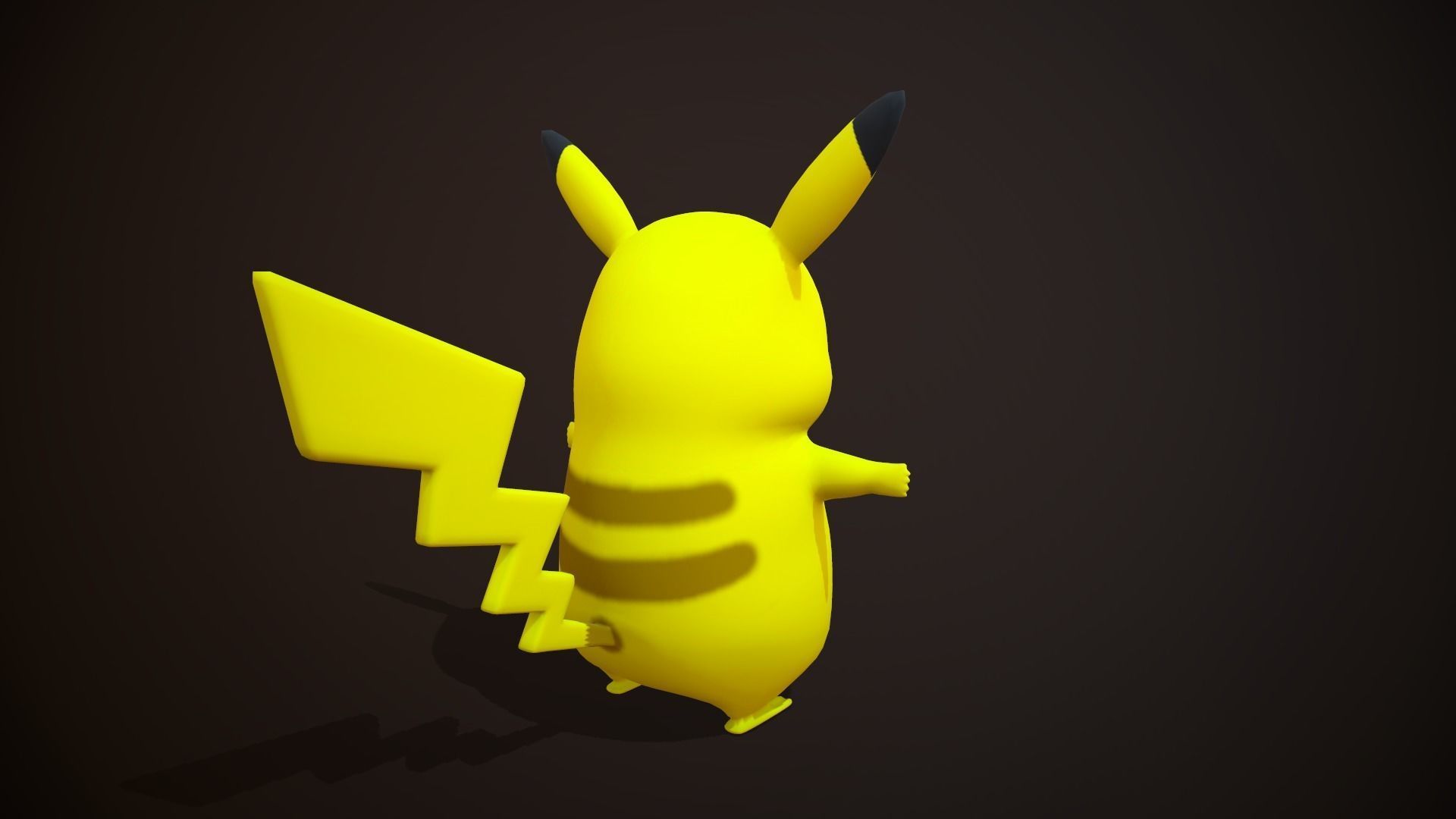 Pikachu Free 3D model_5