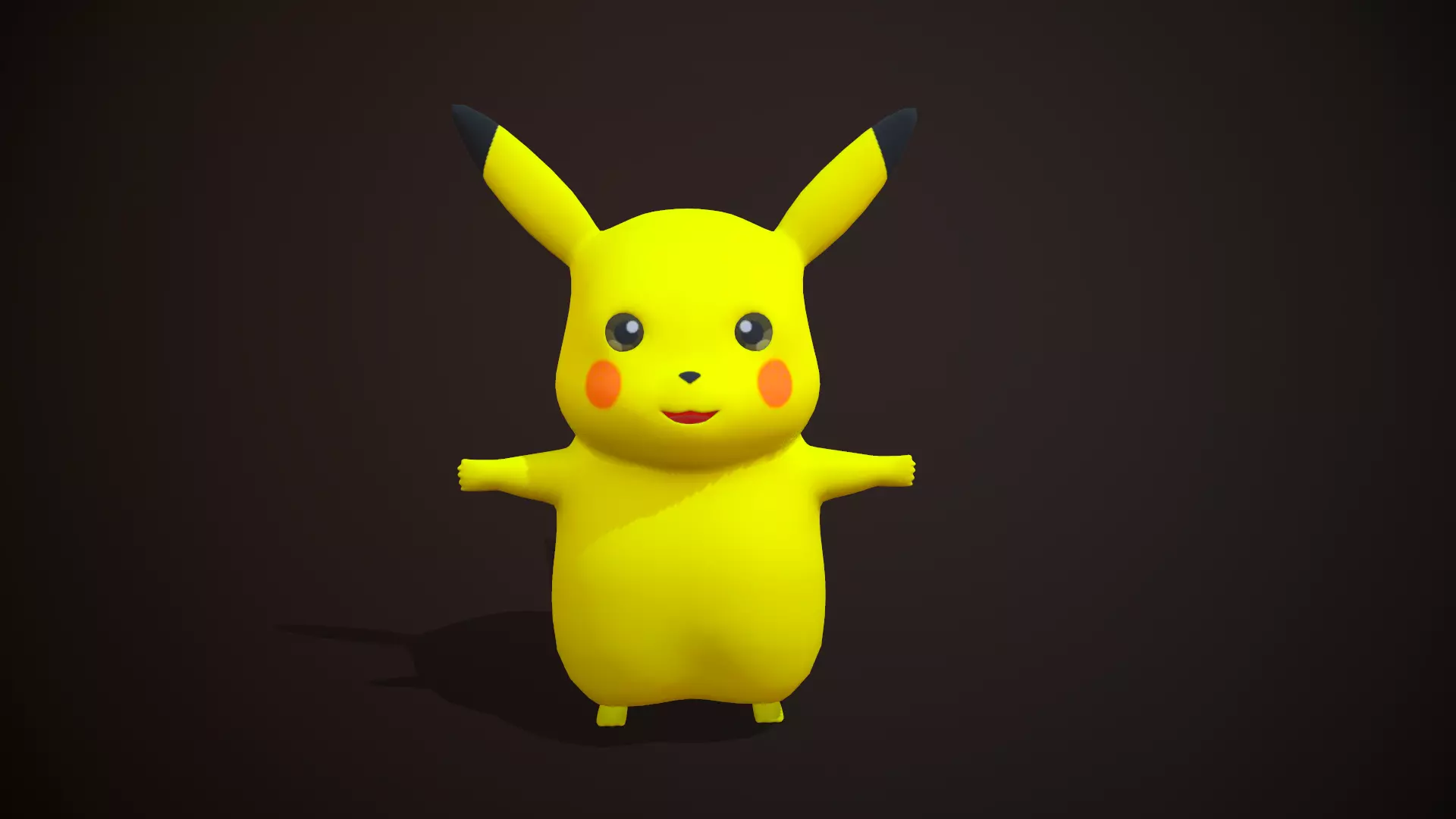 Pikachu Free 3D model_0