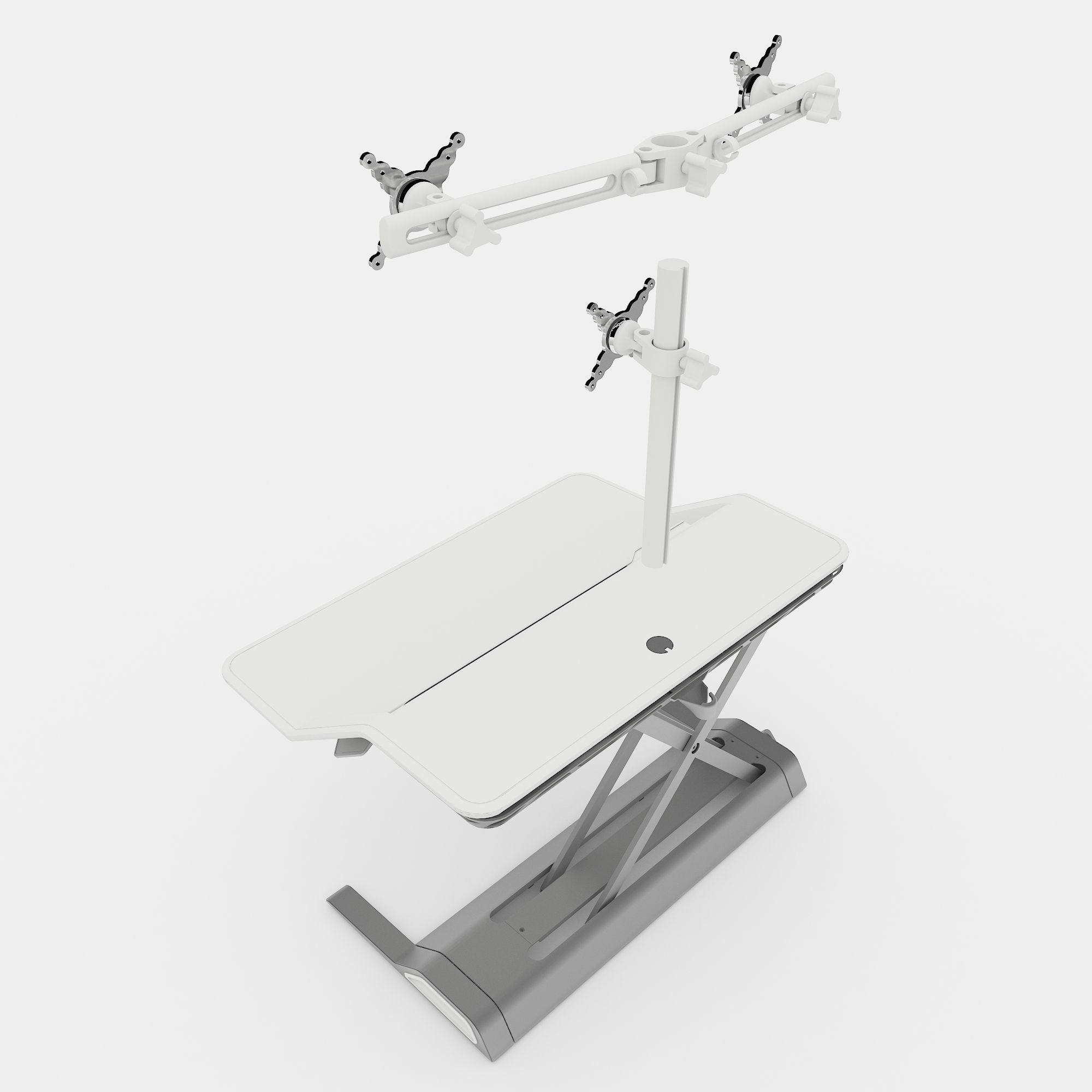 Computer Stand 3D model_2