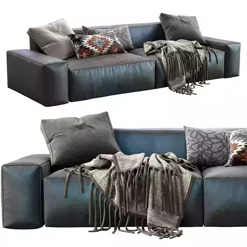 Jesse leather sofa Daniel composition 2