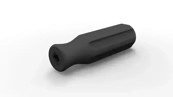3D print ready drive Screwdriver Handles 3D print model