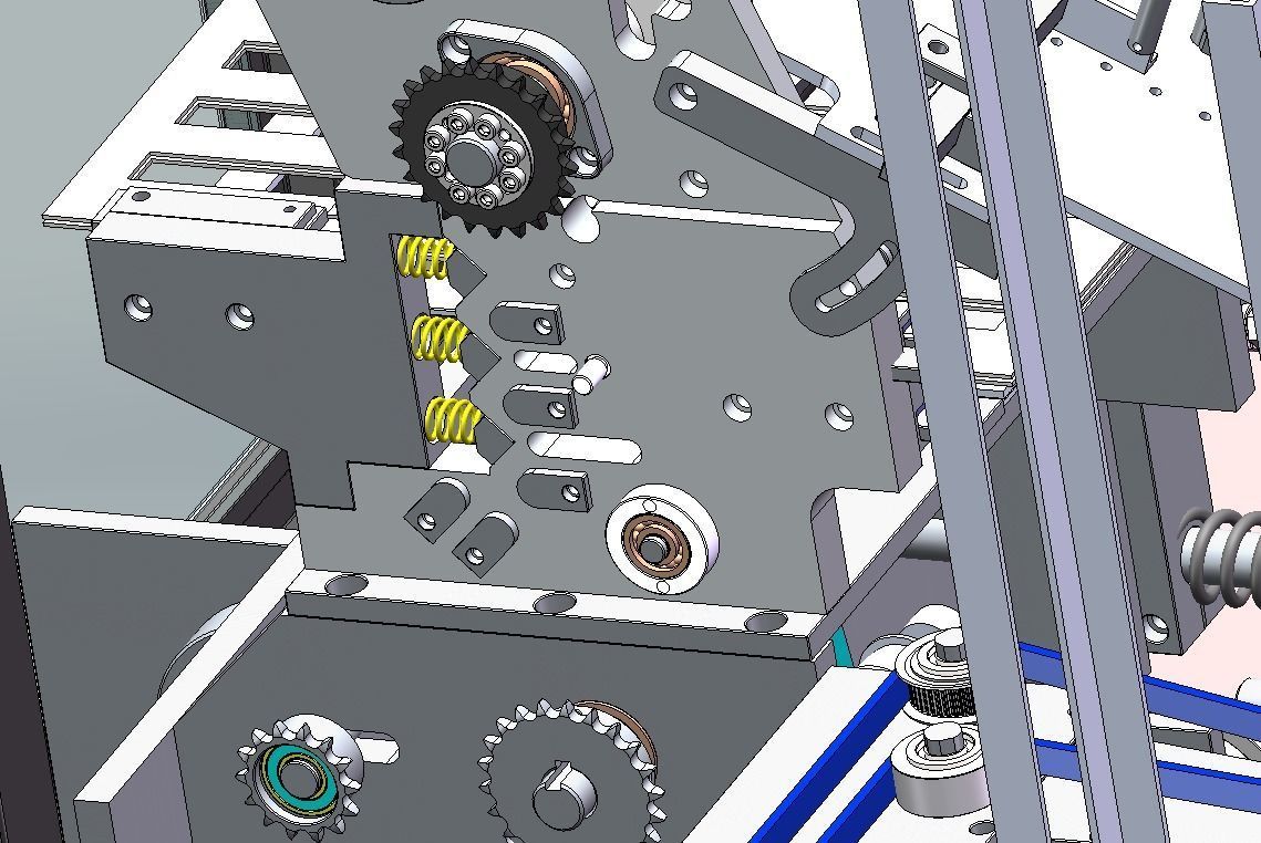 Automatic high-speed cartoning machine  3D model_12