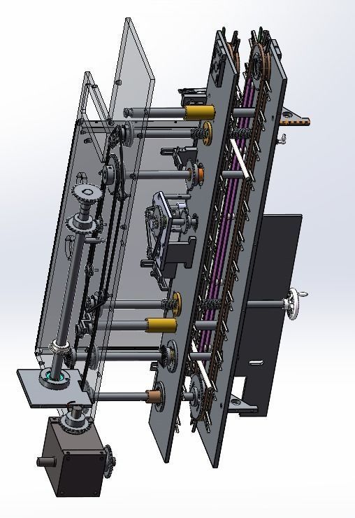 Automatic high-speed cartoning machine  3D model_19