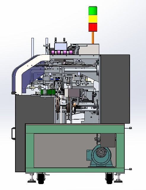 Automatic high-speed cartoning machine  3D model_8