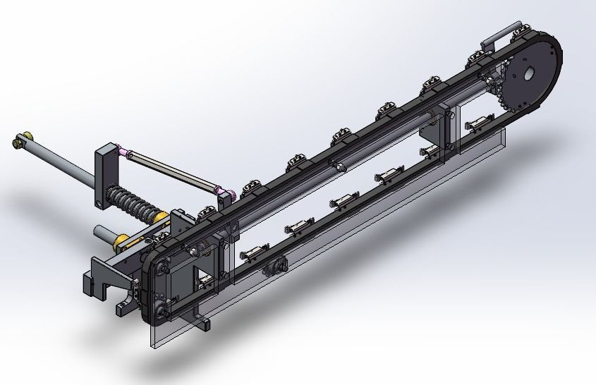 Automatic high-speed cartoning machine  3D model_31