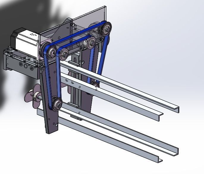 Automatic high-speed cartoning machine  3D model_34