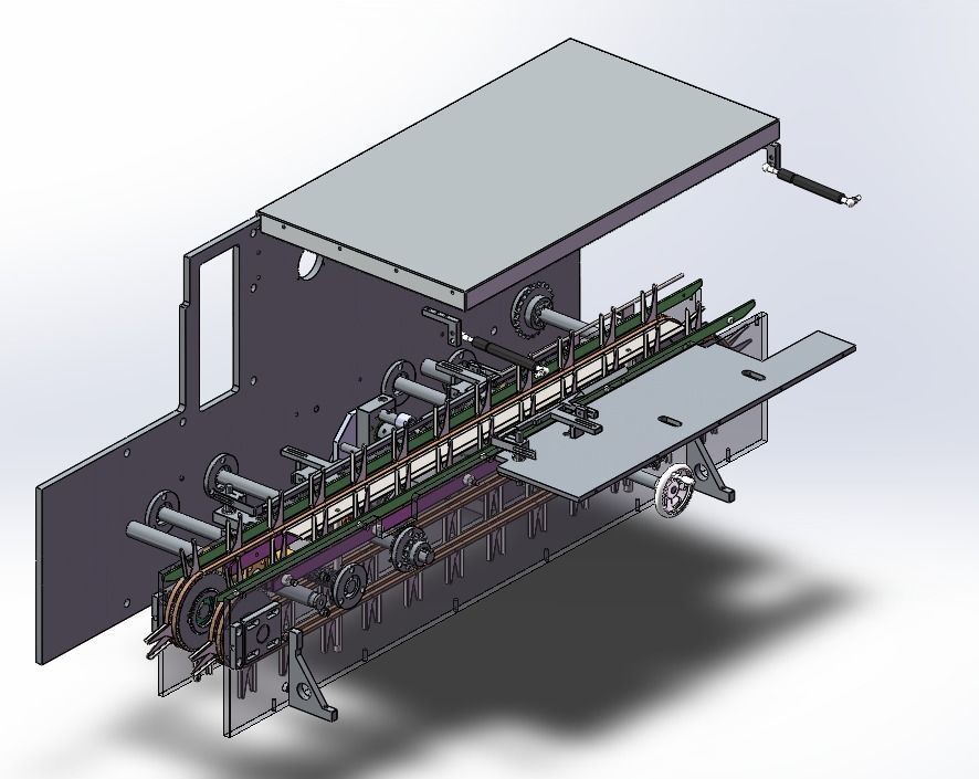 Automatic high-speed cartoning machine  3D model_17